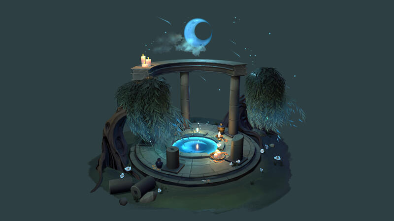 Selene&#39;s temple