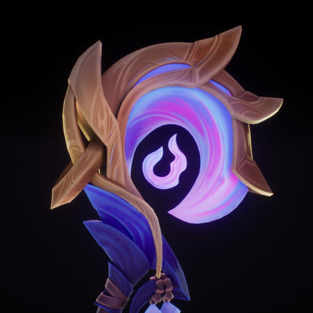 Soraka staff- Close